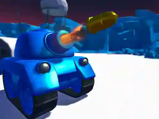Leikur Tank War Ice Age á netinu
