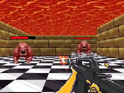 Leikur Retro FPS Escape á netinu