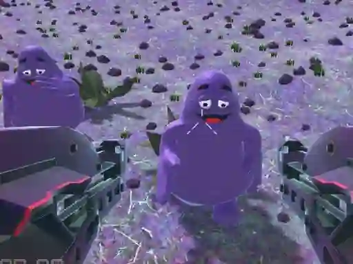 Leikur Grimace Dead Island Shooting á netinu
