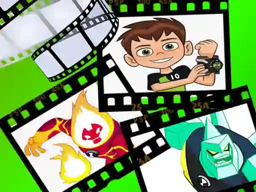 Leikur Ben 10 Create Scene á netinu