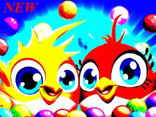 Leikur Bubble pop á netinu