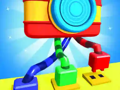 Leikur Tangle Puzzle 3D á netinu