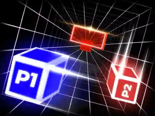 Leikur Two Cubes 3D á netinu