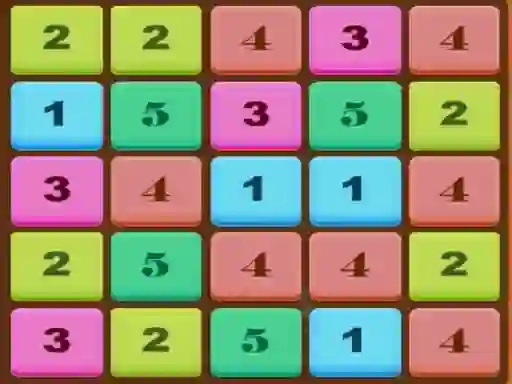 Leikur Number Merging á netinu