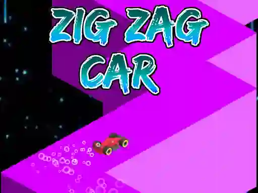 Leikur Zig Zag Car á netinu