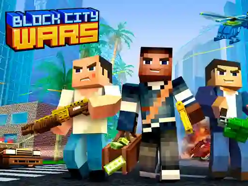Leikur Block City Wars á netinu