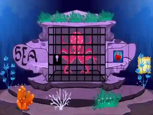 Leikur Octopus Escape á netinu