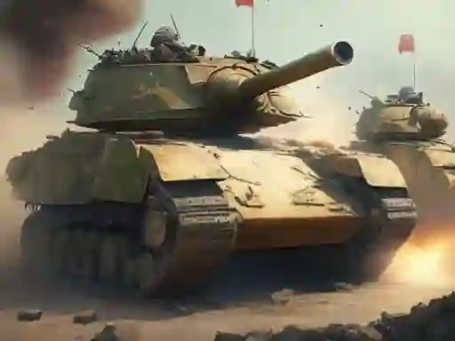 Leikur Tanks: Counteroffensive á netinu