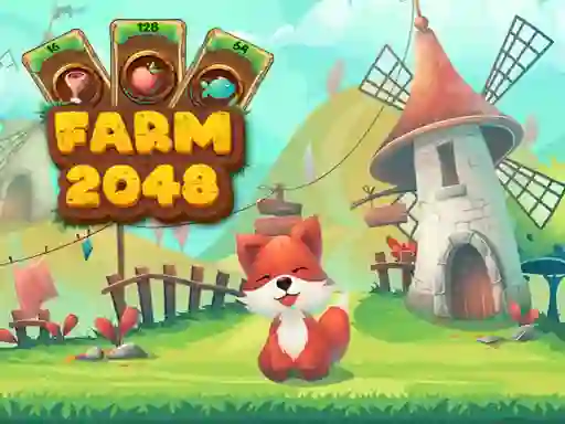 Leikur Farm 2048 á netinu