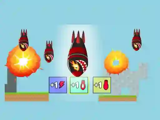 Leikur Rocket Evolution Destroy the Map! á netinu