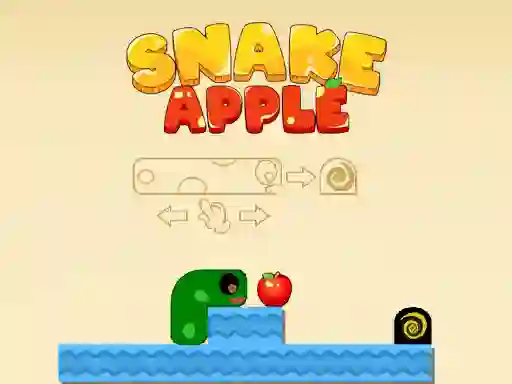 Leikur Snake Apple á netinu