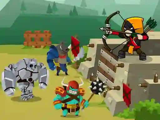 Leikur Fortress Defense á netinu