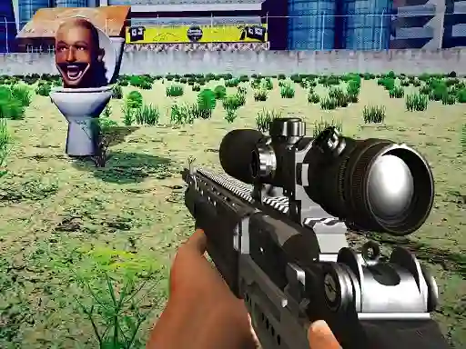 Leikur Sniper Hunting Skibidi Toilet á netinu