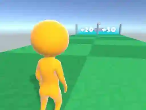 Leikur Group Runner Brawl á netinu