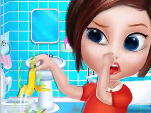 Leikur Sweet Home Clean Up á netinu