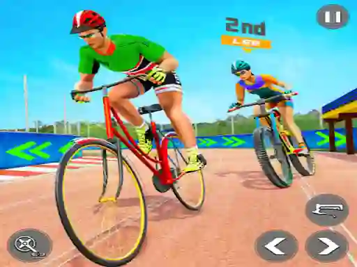 Leikur Bicycle Racing Game BMX Rider á netinu