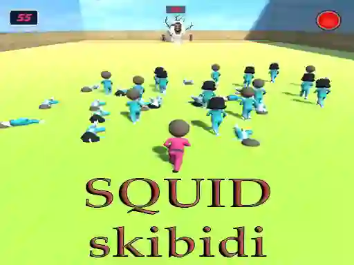 Leikur SQUID SKIBIDI á netinu