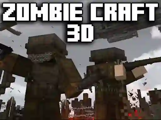 Leikur Zombie Craft 3d á netinu