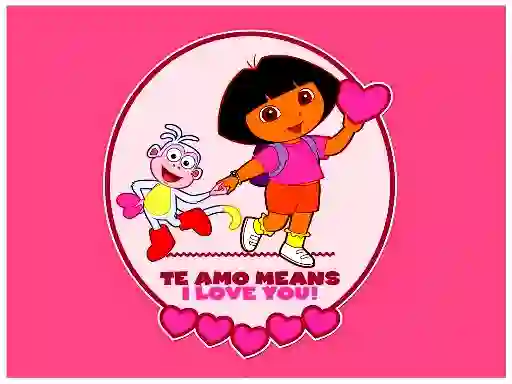 Leikur Dora Hidden Hearts á netinu