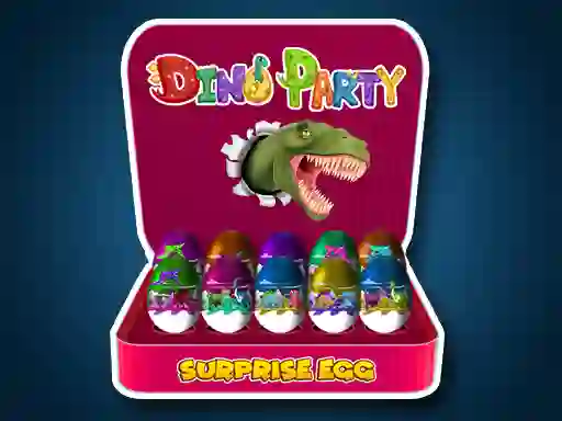 Leikur Surprise Egg: Dino Party á netinu