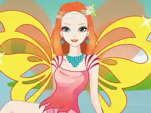 Leikur Fairy of Lake Dressup á netinu
