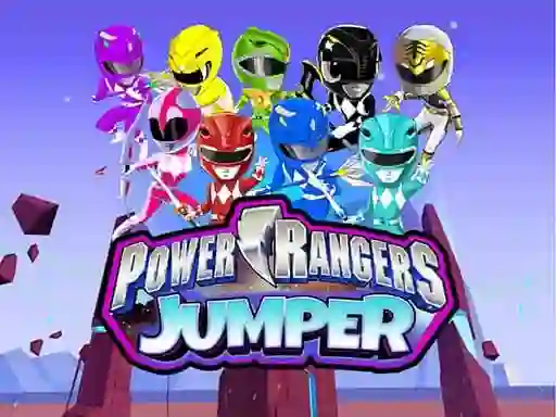 Leikur Power Rangers Jumper á netinu