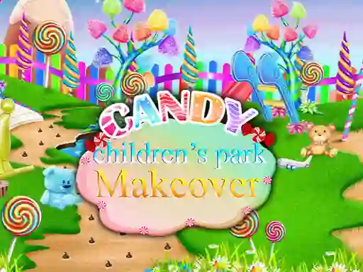 Leikur Candy Children`s Park Makeover á netinu