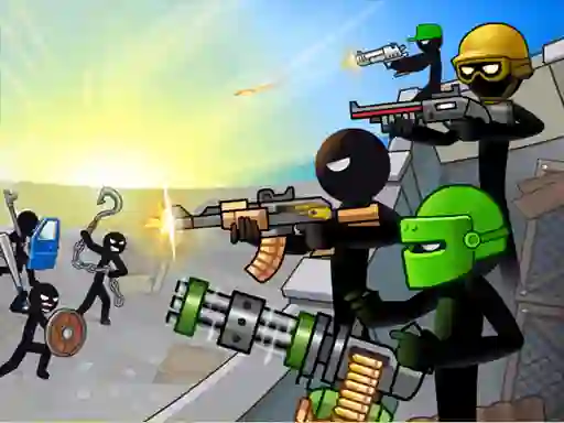 Leikur Stick Defenders á netinu