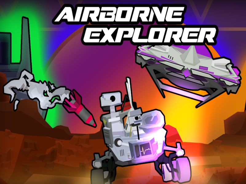 Leikur Airborne Explorer á netinu