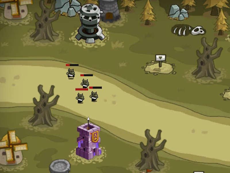 Leikur Kingdom Defender Tower Defense á netinu