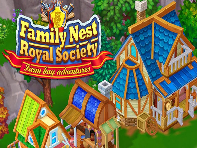 Leikur Fjölskyldu Nest Royal Society á netinu