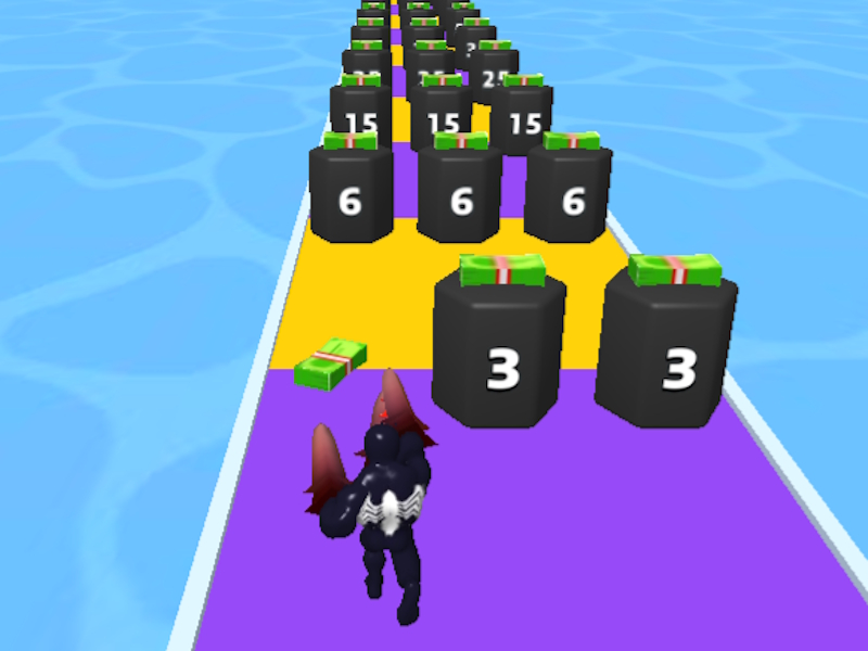 Leikur Venom Run 3d á netinu