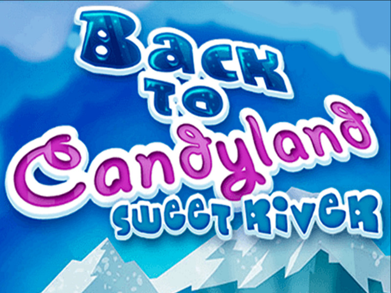 Leikur Back To Candyland sætum ána á netinu