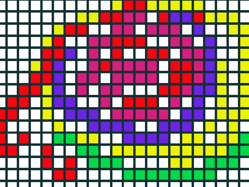 Leikur Pixla teikning á netinu