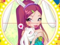 Leikur Winx Bunny Style: Round Puzzle  á netinu