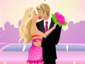 Leikur Barbie og Ken kyssa  á netinu