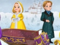 Leikur Cold Heart: Kappakstur á töfrandi sleða  á netinu