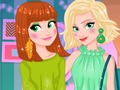 Leikur Frosinn Sisters Litur ársins  á netinu