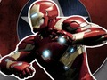 Leikur Captain America Civil War Jigsaw 2 á netinu