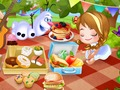 Leikur Elsa Princess Picnic á netinu