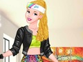 Leikur Prinsessur Sporty & Funky Day  á netinu