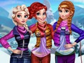 Leikur Prinsessur Visit Arendelle  á netinu