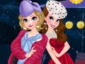 Leikur Anna og Elsa Cocktail Kjólar  á netinu