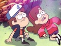 Leikur Gravity Falls Li'l Gideon hlaupið baka  á netinu