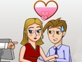 Leikur Leyndarmál Office Kissing á netinu