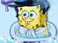 Leikur Spongebob barn bað á netinu