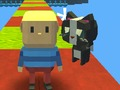 Leikur Kogama Cat Parkour á netinu