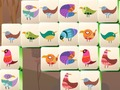 Leikur Mahjong fuglar á netinu
