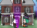 Leikur Halloween hússkreytingar  á netinu