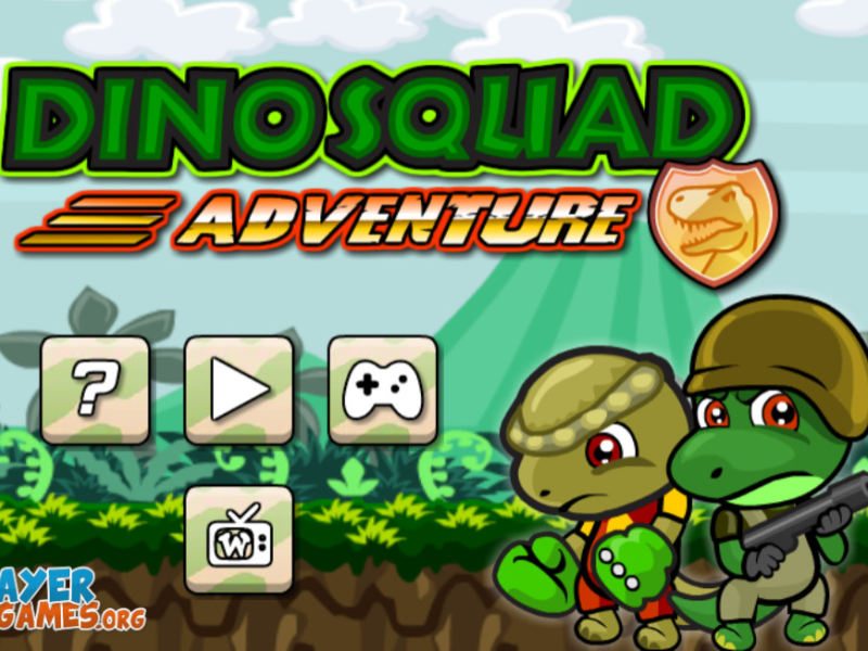 Leikur Dino Squad Adventure á netinu